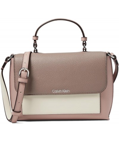 Odette Crossbody White/Cocoa/Rosewood $52.58 Crossbody Bags