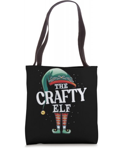 Crafty Elf Christmas Group Xmas Pajama Party Tote Bag $13.41 Totes