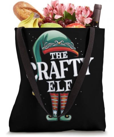 Crafty Elf Christmas Group Xmas Pajama Party Tote Bag $13.41 Totes