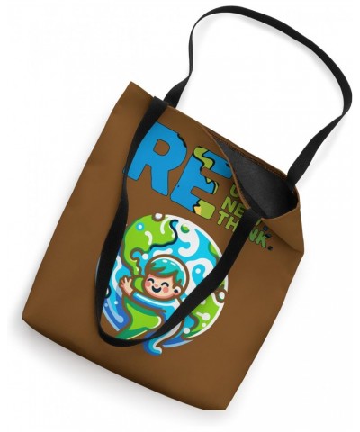 earth day Recycle Reuse Renew Rethink Environmental Activism Tote Bag $11.04 Totes