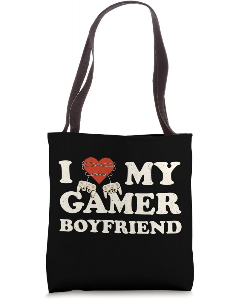 I Love My Gamer Boyfriend - I Heart My Gamer Boyfriend Tote Bag $13.88 Totes