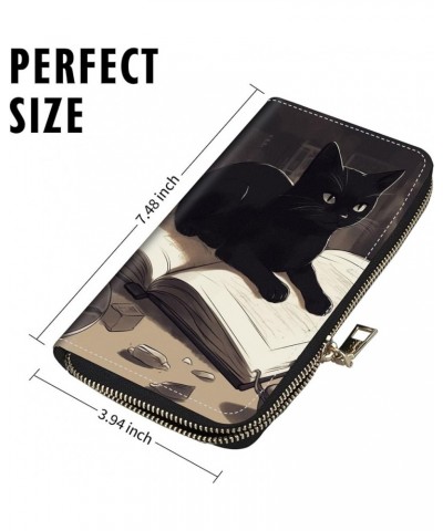 Women Wallets Large Capacity Clutch Purse for Men Women Ladies Slim Purse Credit Card Holder, RFID Blocking Wristlet Cell Pho...