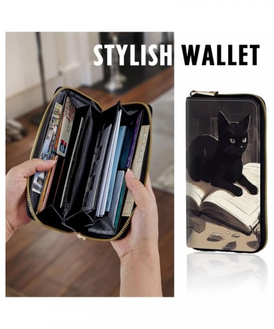 Women Wallets Large Capacity Clutch Purse for Men Women Ladies Slim Purse Credit Card Holder, RFID Blocking Wristlet Cell Pho...