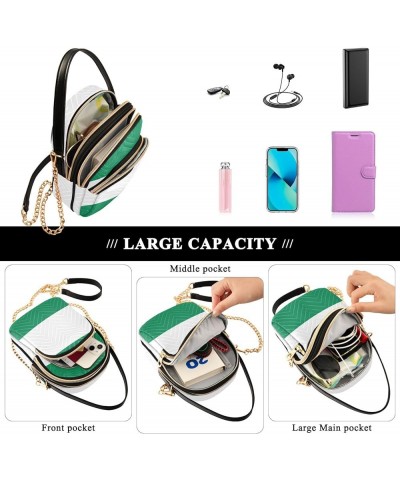 Patriot Flag Cell Phone Purse Crossbody Handbag Durable Shoulder Bag Sturdy Travel Pouch Multicoloured-006 $11.95 Shoulder Bags