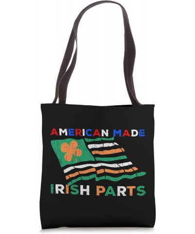 American-Made Irish Parts Irish-American Heritage Month Tote Bag $12.97 Totes