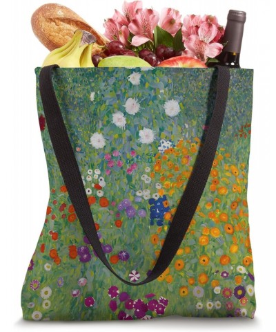 Flower Garden (Blumengarten) by Gustav Klimt Tote Bag $12.87 Totes