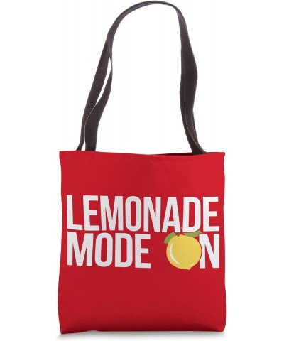 Salesgirl Lemonade Stand Vender Tote Bag $15.65 Totes