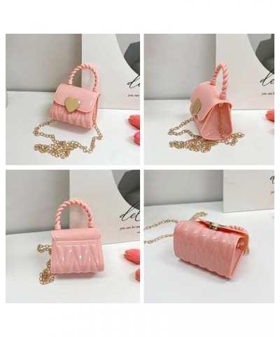 Mini Jelly Purse Small Crossbody Bags for Women Trendy Cute Candy Color Shoulder Top Handle Handbag with Kawaii Accessories B...