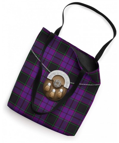 Scottish Clan Laird Tartan Plaid With Sporran Tote Bag $11.95 Totes