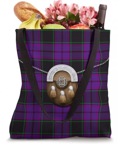 Scottish Clan Laird Tartan Plaid With Sporran Tote Bag $11.95 Totes