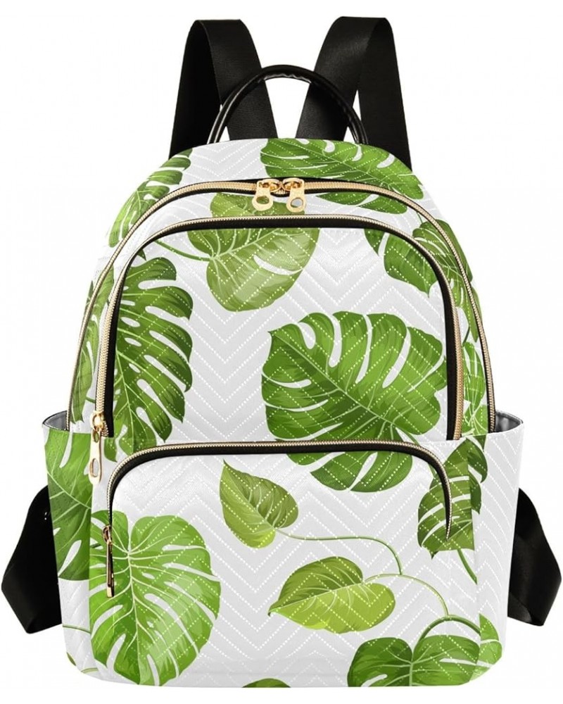 Travel Backpack Purse for Women Fashion Anti-theft Work Casual Topical Palm Leaves Branches Daypack Shoulder Bag Medium Size ...