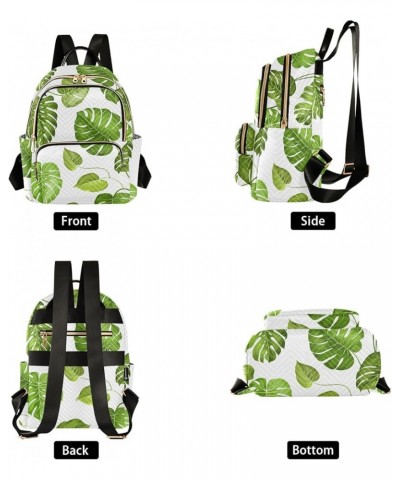 Travel Backpack Purse for Women Fashion Anti-theft Work Casual Topical Palm Leaves Branches Daypack Shoulder Bag Medium Size ...