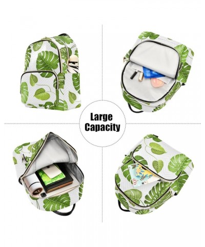 Travel Backpack Purse for Women Fashion Anti-theft Work Casual Topical Palm Leaves Branches Daypack Shoulder Bag Medium Size ...