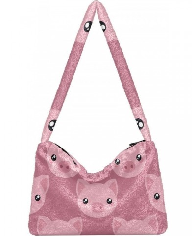 Women Boho Handbag Little Cute Panda Pink Cute Panda Vivid Panda Pink Heart Panda Cute Pig Little Cute Pink Underarm Bag Tote...