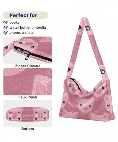 Women Boho Handbag Little Cute Panda Pink Cute Panda Vivid Panda Pink Heart Panda Cute Pig Little Cute Pink Underarm Bag Tote...