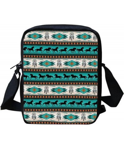 Funny Small Messenger Bag Satchel Shoulder Mini Crossbody Purse Women Girls Travel Clutch Pouch Navajo Native American Totem ...