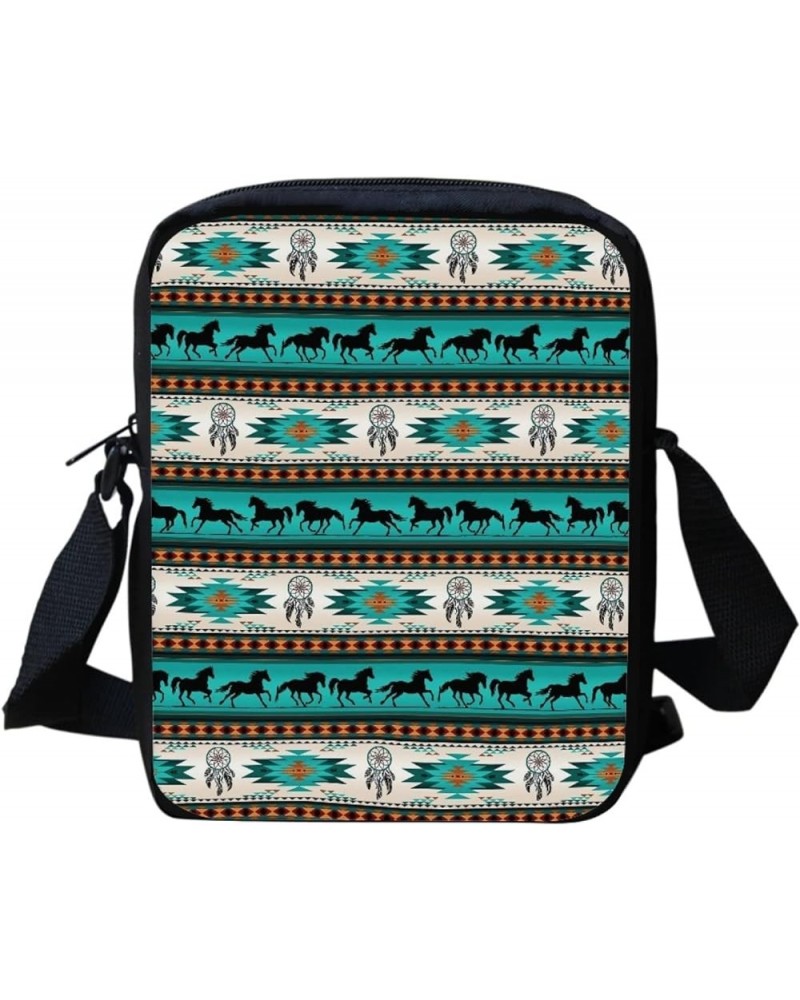 Funny Small Messenger Bag Satchel Shoulder Mini Crossbody Purse Women Girls Travel Clutch Pouch Navajo Native American Totem ...