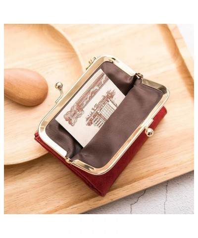 New Slim Short Wallets for Girl/Fashionable Ladies Purse Money Clip/Card Holders Leather Wallets for Girl Women Black $9.64 W...