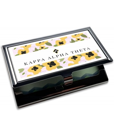 Kappa Alpha Theta Sorority Metal Business Cardholder (Kappa Alpha Theta 8) Kappa Alpha Theta 3 $10.57 Wallets