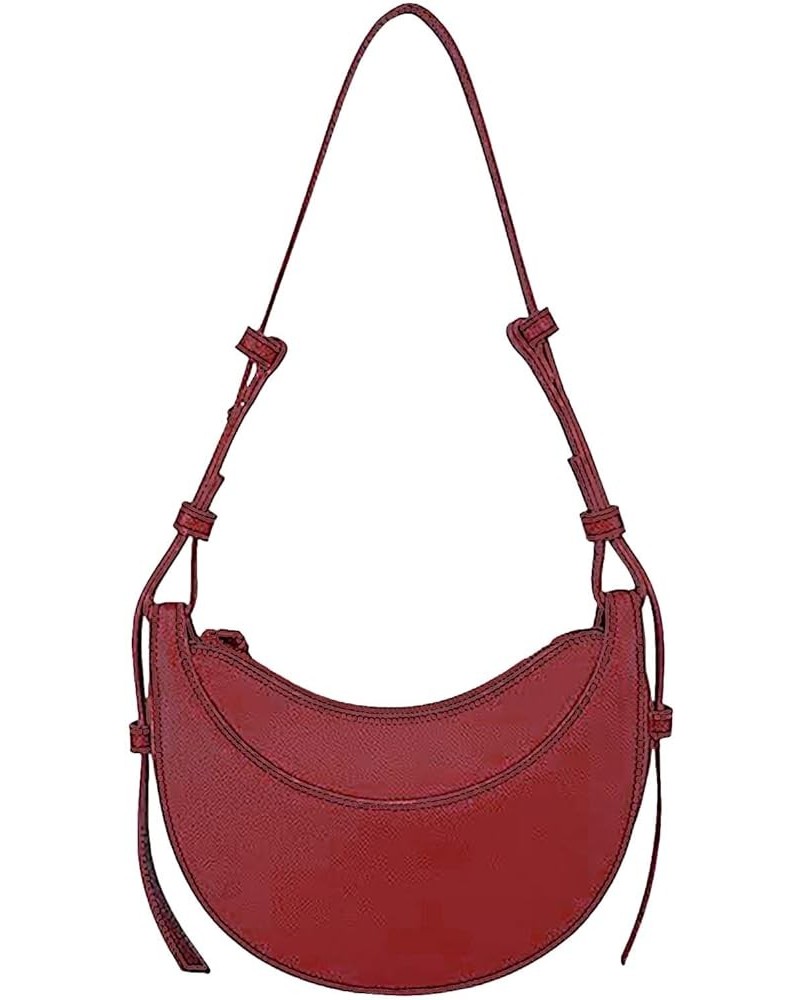 Leather Bag for Women, Designer Shoulder Bags, Sling Crossbody Bag Purse Casual Dumpling Hobo Bag C $18.01 Hobo Bags