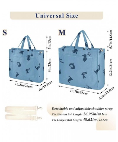 Crocodile Animal Design Womens Totes and Handbags Shopping Tote Bag Friend Animal Print Work Tote Pockets Blue Cute Crocodile...