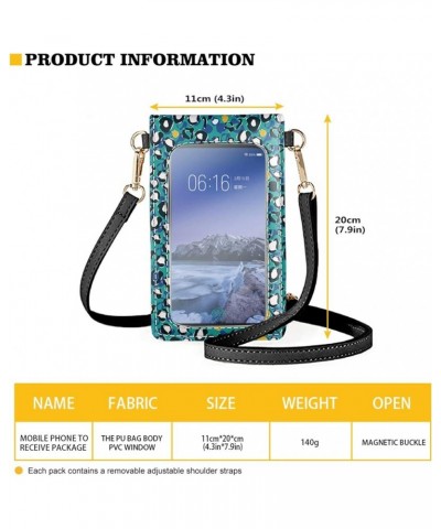 Small Leather Shoulder Bag, Cross body Bag CellPhone Wallet Purse Tie-dye $10.32 Crossbody Bags