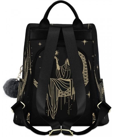 Peace Sign Hippie Symbol Large Women's Fashion Casual Backpack Purse Shoulder Travel Bag Multicolor 4 $23.19 Backpacks