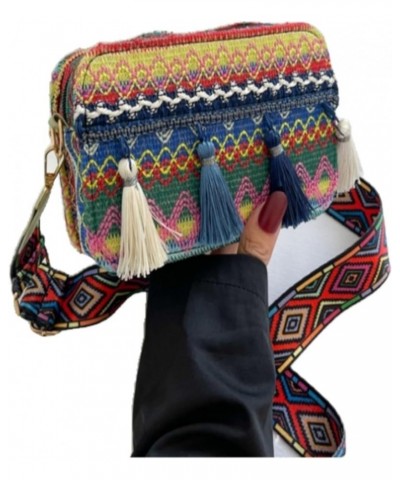 Summer retro tassel bag, high-value fashion, ethnic style woven one-shoulder crossbody bag Paragraph 1 $9.56 Shoulder Bags