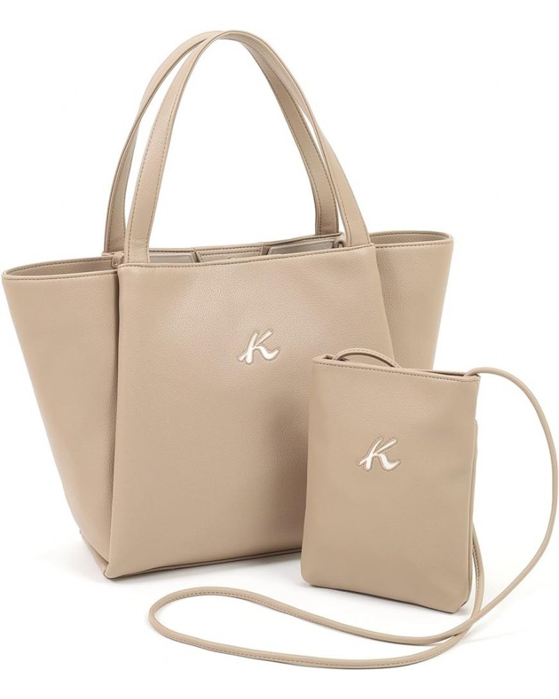 スマホショルダー付き Sand Beige 52521 $68.51 Shoulder Bags