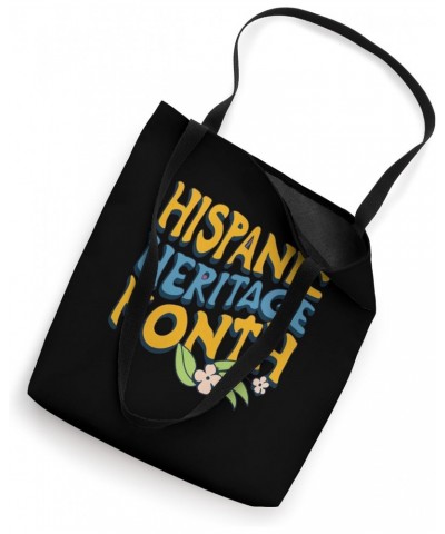 Hispanic Heritage Month 2023 Teacher Women Wavy Retro Design Tote Bag $14.50 Totes