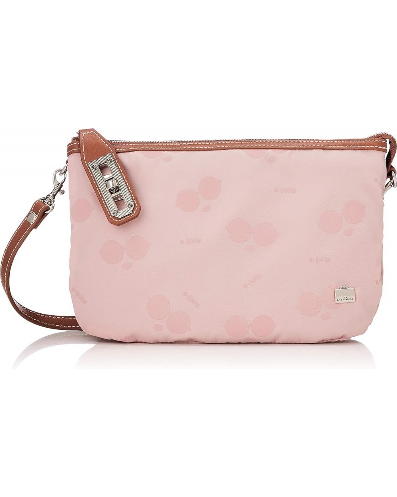 LA BAGAGERIE x a-Jolie Collaboration Twist Metal Wallet Pochette B01-16-01 Pink $15.17 Wallets