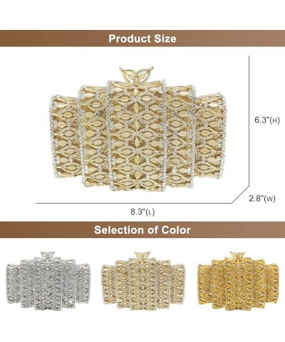 Women's Evening Bags Sparkling Clutch Evil Eye Purses Wedding Handbag Party Shoulder Bag Yellow 2 $61.08 Evening Bags