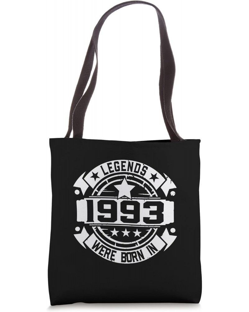 29th Birthday Gift 29 Years Legends Were Born In 1993 Tote Bag $11.44 Totes