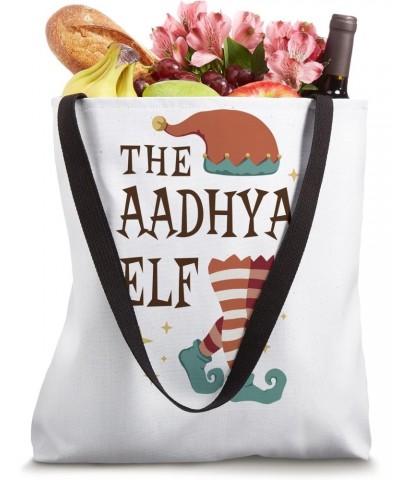 The Aadhya Elf - Christmas Pajama for Aadhya Tote Bag $11.56 Totes