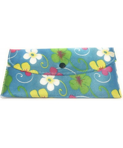 Blue with flowers womans wallet $8.38 Wallets