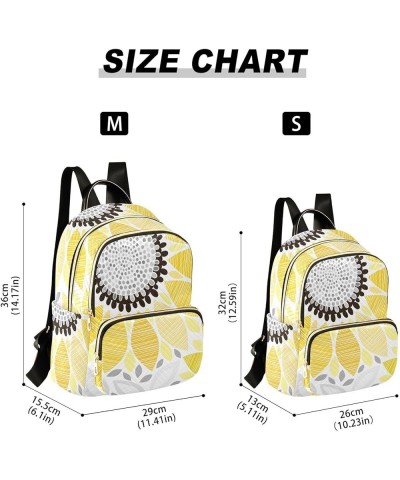 Sunflower Women's Backpack Wallet Casual Small Backpack Fashion Women's Travel Bag School Backpack Color041 Small $16.73 Back...