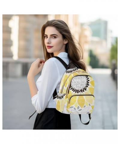 Sunflower Women's Backpack Wallet Casual Small Backpack Fashion Women's Travel Bag School Backpack Color041 Small $16.73 Back...