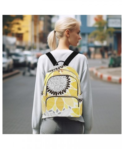 Sunflower Women's Backpack Wallet Casual Small Backpack Fashion Women's Travel Bag School Backpack Color041 Small $16.73 Back...