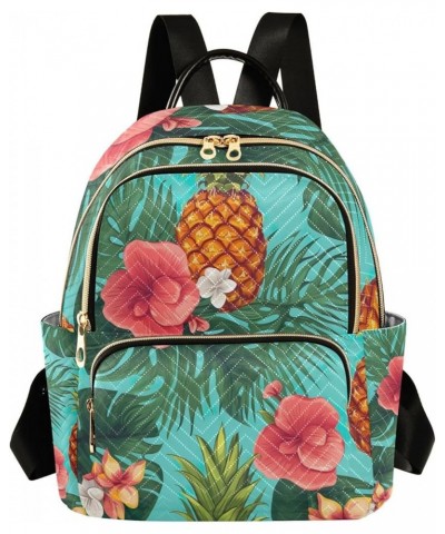 Tropical Pineapples Backpack Purse for Women Fashion Travel Bag Ladies Shoulder Bags Back Pack HandBag Lady Gifts,M Medium $1...