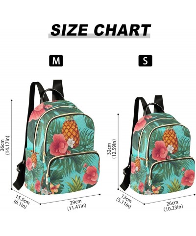 Tropical Pineapples Backpack Purse for Women Fashion Travel Bag Ladies Shoulder Bags Back Pack HandBag Lady Gifts,M Medium $1...