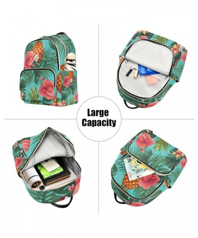 Tropical Pineapples Backpack Purse for Women Fashion Travel Bag Ladies Shoulder Bags Back Pack HandBag Lady Gifts,M Medium $1...