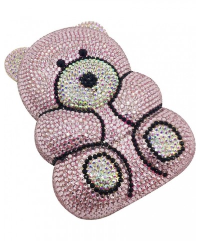 Bear Evening Bags and Clutches for Women Formal Party Cocktail Rhinestone Minaudiere Animal Purse Handbag $48.59 Evening Bags