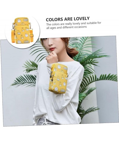 2pcs Mini Messenger Bag Female Messenger Bag Mini Sling Bag for Women Mini Phone Bag Lady Bag Mini Coin Yellowx2pcs $8.97 Others