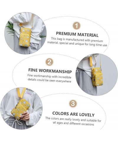 2pcs Mini Messenger Bag Female Messenger Bag Mini Sling Bag for Women Mini Phone Bag Lady Bag Mini Coin Yellowx2pcs $8.97 Others