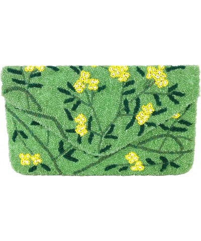 Garden Party Beaded Envelope Clutch, Tulips $31.00 Clutches