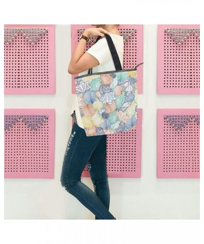 Canvas Tote Bag for Women with Zipper Pocket,Canvas Tote Purse Gym Tote Bag Shopping Tote Bag 2 $12.22 Totes