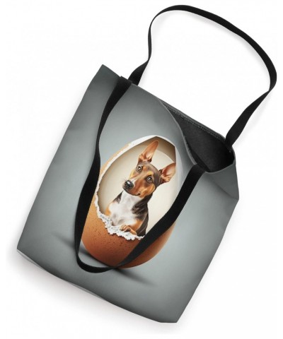 Funny dog in the egg Design dog owner Humor Sarcastic puppie Tote Bag $11.72 Totes