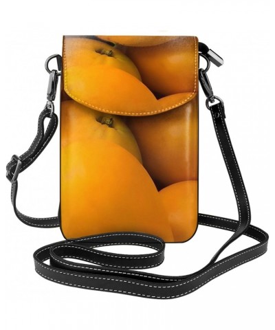 Fresh Mangoes Crossbody, Zippered Cell Phone Wallet With Card Slot, Removable Shoulder Strap, 7.6 X 4.9 Inches $16.17 Crossbo...