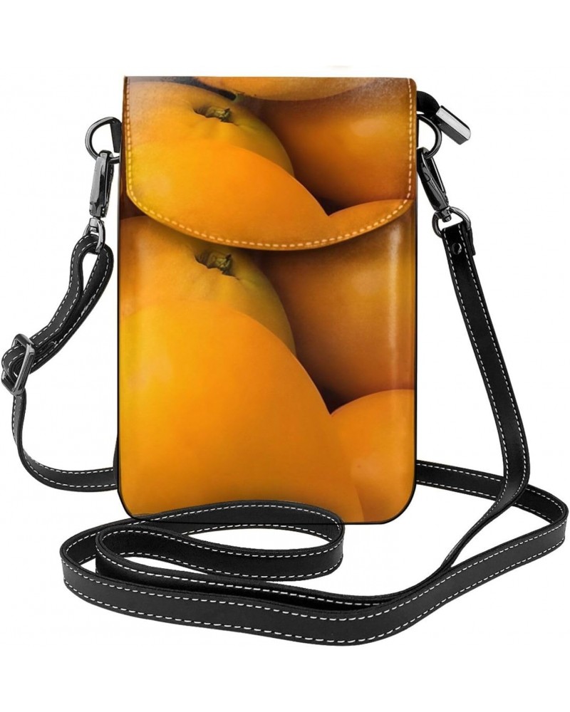 Fresh Mangoes Crossbody, Zippered Cell Phone Wallet With Card Slot, Removable Shoulder Strap, 7.6 X 4.9 Inches $16.17 Crossbo...