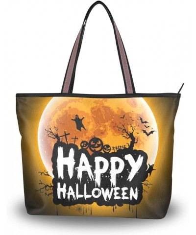 Tote Bag Women Handbag Tote Handbag for Women Hobo Bag Printed Handbag Tote Bag Halloween $11.72 Totes